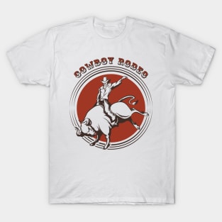 Cowboy Rodeo Emblem T-Shirt